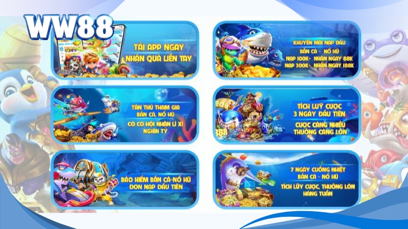 Khuyến mãi slot ngập tràn tại WW88